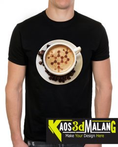 Kaos A Cup of Coffee Molecule