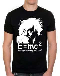 Kaos Einstein Coffee Black