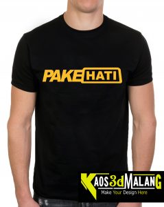 Kaos “Pake Hati” (Fake Taxi)