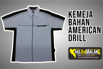 Kemeja Bahan American Drill - Malang