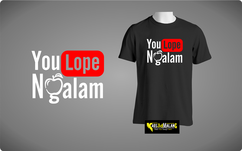 Kaos Malang You Love Ngalam