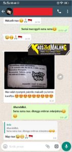Testimoni Kaos 3D Malang - Maret 2019