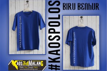 Kaos Polos Warna Biru Benhur