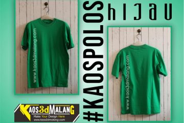 Kaos Polos Warna Hijau