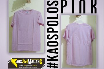 Kaos Polos Warna Pink