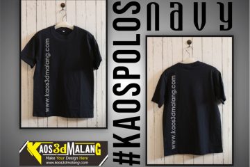 Kaos Polos Warna Navy