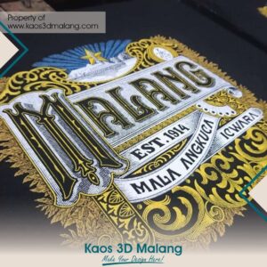 Kaos Sablon Plastisol | Kaos Malang est. 1914